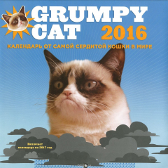 Книга Календарь 2016 (на скрепке). Grumpy Cat 2016. Календарь от самой сердитой кошки в мире на ReadRate.com книга Календарь 2016 (на скрепке). Grumpy Cat 2016. Календарь от самой сердитой кошки в мире