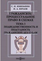 Книга Гражданское процессуальное право в схемах. Тема 3. Подведомственность и подсудность гражданских дел судам на ReadRate.com книга Гражданское процессуальное право в схемах. Тема 3. Подведомственность и подсудность гражданских дел судам