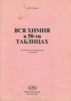 Книга Вся химия в 50 таблицах на ReadRate.com книга Вся химия в 50 таблицах