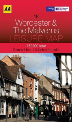 Книга Leisure Map Worcester & The Malverns (Aa Leisure Maps) на ReadRate.com книга Leisure Map Worcester & The Malverns (Aa Leisure Maps)