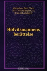 книга Hofvitsmannens berattelse