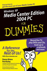 книга Windows XP Media Center Edition 2004 PC For Dummies