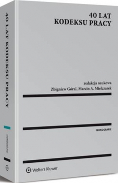 Книга 40 lat Kodeksu pracy на ReadRate.com книга 40 lat Kodeksu pracy