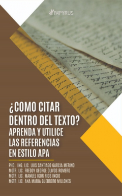 Книга ?C?mo citar dentro del texto? на ReadRate.com книга ?C?mo citar dentro del texto?