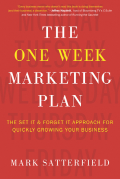 Книга The One Week Marketing Plan на ReadRate.com книга The One Week Marketing Plan