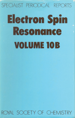 Книга Electron Spin Resonance на ReadRate.com книга Electron Spin Resonance