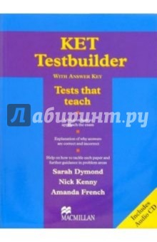 Книга Ket Testbuilder: Tests that teach (With Answer Key) (+ CD) на ReadRate.com книга Ket Testbuilder: Tests that teach (With Answer Key) (+ CD)