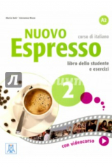 книга Nuovo Espresso 2. A2 (libro + DVD multimediale)