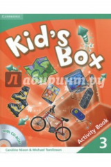 книга Kid's Box Level 3 Activity Book with CD-ROM