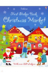 книга First Sticker Book: Christmas market