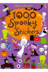 книга 1000 Spooky Stickers
