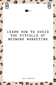 Книга Learn How to Avoid the Pitfalls of Network Marketing на ReadRate.com книга Learn How to Avoid the Pitfalls of Network Marketing