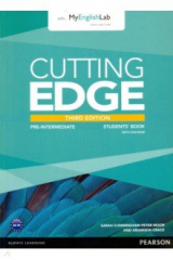 книга Cutting Edge. Pre-intermediate. Students' Book with MyEnglishLab access code (+DVD)