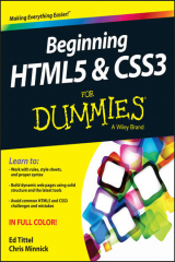 книга Beginning HTML5 and CSS3 For Dummies