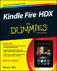 Книга Kindle Fire HDX For Dummies на ReadRate.com книга Kindle Fire HDX For Dummies