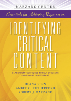 Книга Identifying Critical Content: Classroom Techniques to Help Students Know What is Important на ReadRate.com книга Identifying Critical Content: Classroom Techniques to Help Students Know What is Important