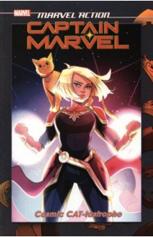Книга Marvel Action. Captain Marvel. Cosmic CAT-tastrophe на ReadRate.com книга Marvel Action. Captain Marvel. Cosmic CAT-tastrophe