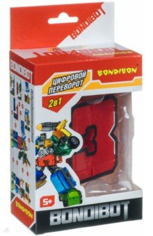 Книга Трансформер 2в1 BONDIBOT цифра"3",YB188-35E/ВВ4351 на ReadRate.com книга Трансформер 2в1 BONDIBOT цифра"3",YB188-35E/ВВ4351