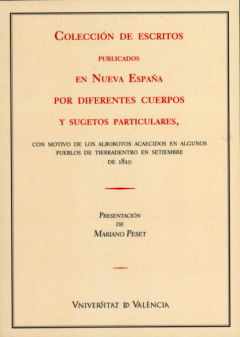 Книга Colecci?n de escritos publicados en Nueva Espa?a por diferentes cuerpos y sugestos particulares на ReadRate.com книга Colecci?n de escritos publicados en Nueva Espa?a por diferentes cuerpos y sugestos particulares