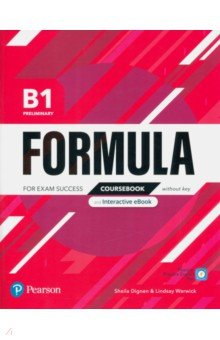 Книга Formula. B1. Coursebook and Interactive eBook without key на ReadRate.com книга Formula. B1. Coursebook and Interactive eBook without key