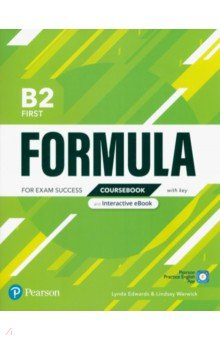 Книга Formula. B2. Coursebook and Interactive eBook with key на ReadRate.com книга Formula. B2. Coursebook and Interactive eBook with key