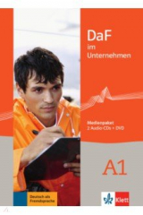 книга DaF im Unternehmen A1. Medienpaket 2 Audio-CDs + DVD