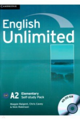книга English Unlimited. Elementary. Self-study Pack. Workbook with DVD-ROM
