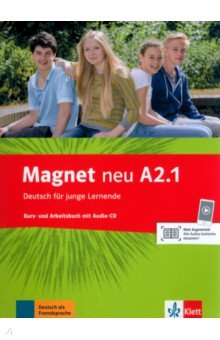 Книга Magnet neu A2.1. Deutsch für junge Lernende. Kurs- und Arbeitsbuch mit Audio-CD на ReadRate.com книга Magnet neu A2.1. Deutsch für junge Lernende. Kurs- und Arbeitsbuch mit Audio-CD