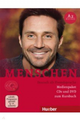 книга Menschen A2. Medienpaket, 2 Audio-CDs und 1 DVD zum Kursbuch. Deutsch als Fremdsprache