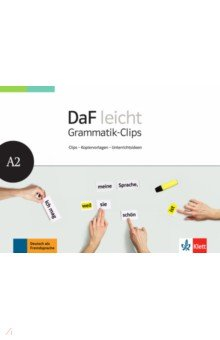 Книга DaF leicht A2. Deutsch als Fremdsprache für Erwachsene. Heft mit Grammatik-Clips - Kopiervorlagen на ReadRate.com книга DaF leicht A2. Deutsch als Fremdsprache für Erwachsene. Heft mit Grammatik-Clips - Kopiervorlagen