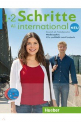 книга Schritte international Neu 1+2. Medienpaket, 5 Audio-CDs und 1 DVD zum Kursbuch