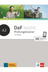 книга DaF leicht A2. Prüfungstrainer mit Audios