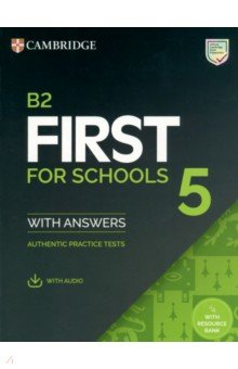 Книга B2 First for Schools 5. Student's Book with Answers with Audio with Resource Bank на ReadRate.com книга B2 First for Schools 5. Student's Book with Answers with Audio with Resource Bank