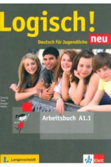 книга Logisch! neu A1.1. Deutsch für Jugendliche. Arbeitsbuch mit Audios