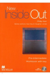 книга New Inside Out. Pre-intermediate. Workbook with key (+CD)