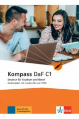 книга Kompass DaF C1. Deutsch für Studium und Beruf. Medienpaket mit 4 Audio-CDs + DVD