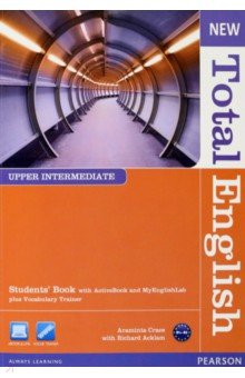 Книга New Total English. Upper Intermediate. Students' Book + CD + MyEnglishLab на ReadRate.com книга New Total English. Upper Intermediate. Students' Book + CD + MyEnglishLab