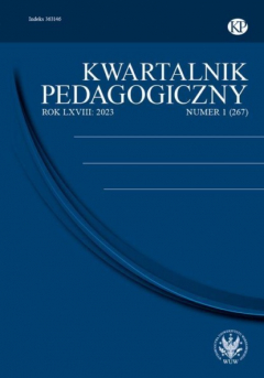 Книга Kwartalnik Pedagogiczny 2023/1 (267) на ReadRate.com книга Kwartalnik Pedagogiczny 2023/1 (267)