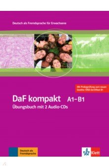 Книга DaF kompakt A1-B1. Deutsch als Fremdsprache für Erwachsene. Übungsbuch mit 2 Audio-CDs на ReadRate.com книга DaF kompakt A1-B1. Deutsch als Fremdsprache für Erwachsene. Übungsbuch mit 2 Audio-CDs