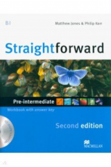 книга Straightforward. Pre-intermediate. Second Edition. Workbook with answer key (+CD)