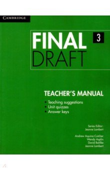 Книга Final Draft. Level 3. Teacher's Manual на ReadRate.com книга Final Draft. Level 3. Teacher's Manual