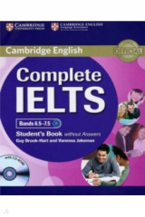 книга Complete IELTS Bands 6.5-7.5 Student's Book without Answers with CD-Rom