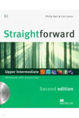 книга Straightforward. Upper Intermediate. Second Edition. Workbook with answer key (+CD)