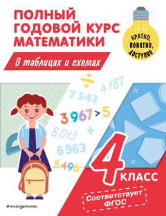 Книга Полный годовой курс математики в таблицах и схемах. 4 класс на ReadRate.com книга Полный годовой курс математики в таблицах и схемах. 4 класс