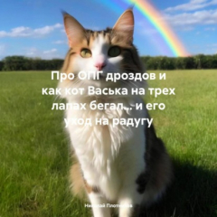 Книга Про ОПГ дроздов и как кот Васька на трех лапах бегал… и его уход на радугу на ReadRate.com книга Про ОПГ дроздов и как кот Васька на трех лапах бегал… и его уход на радугу