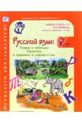 книга Русский язык 2класс Теория в таблицах