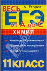 книга Химия. 11-й класс. Методические рекомендации, Тематическое тестирование. Итоговое тестирование