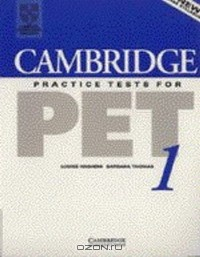 Книга Cambridge Practice Tests for PET 1 Student's book на ReadRate.com книга Cambridge Practice Tests for PET 1 Student's book