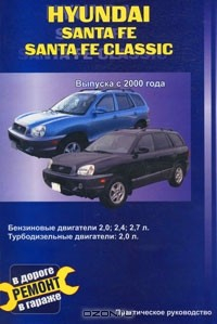 Книга Hyundai Santa Fe / Hyundai Santa Fe Classic. Выпуска с 2000 года. Практическое руководство на ReadRate.com книга Hyundai Santa Fe / Hyundai Santa Fe Classic. Выпуска с 2000 года. Практическое руководство