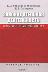книга Законодательная деятельность. Политико-правовой анализ